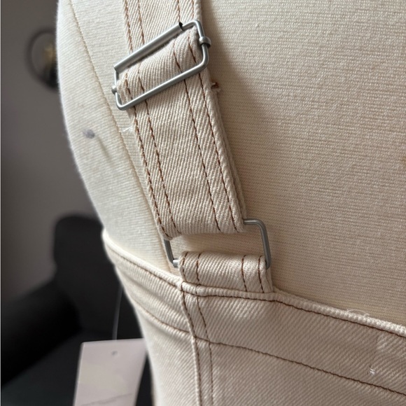 SO Button Front Denim Dress – English Cream, Size 1/25W (NWT) - Picture 3 of 3